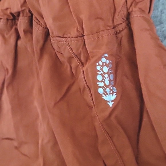 Free People Movement Orange The Way Home Shorts - Size Medium - Picture 2 of 9